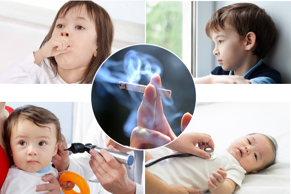 Những tác hại của thuốc lá với trẻ em